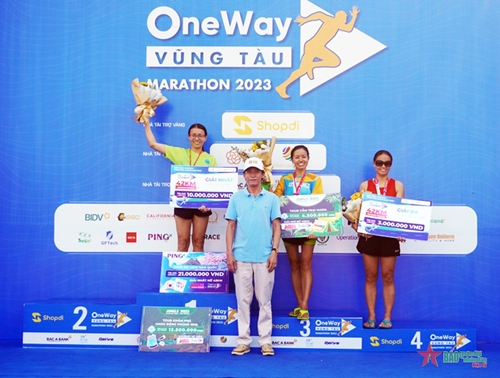 Hơn 5.000 vận động viên tham gia giải chạy OneWay Marathon 2023